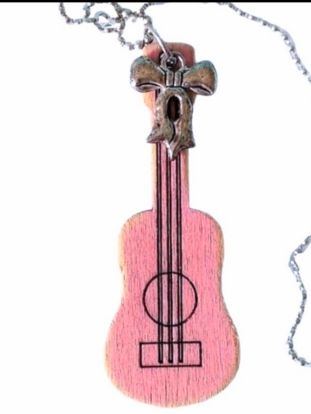 Pink Girly Guitar Necklaces MUST BUNDLE